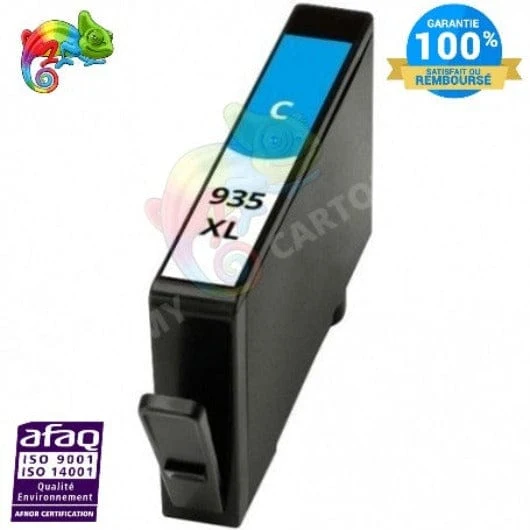 Cartouche HP 935 XL Cyan C2P24AE: OfficeJet Pro 6230, 6830