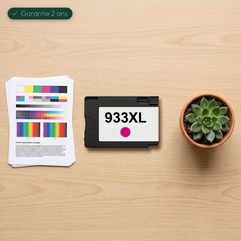 Cartouche HP 933 XL Magenta: OfficeJet 6100, 6600