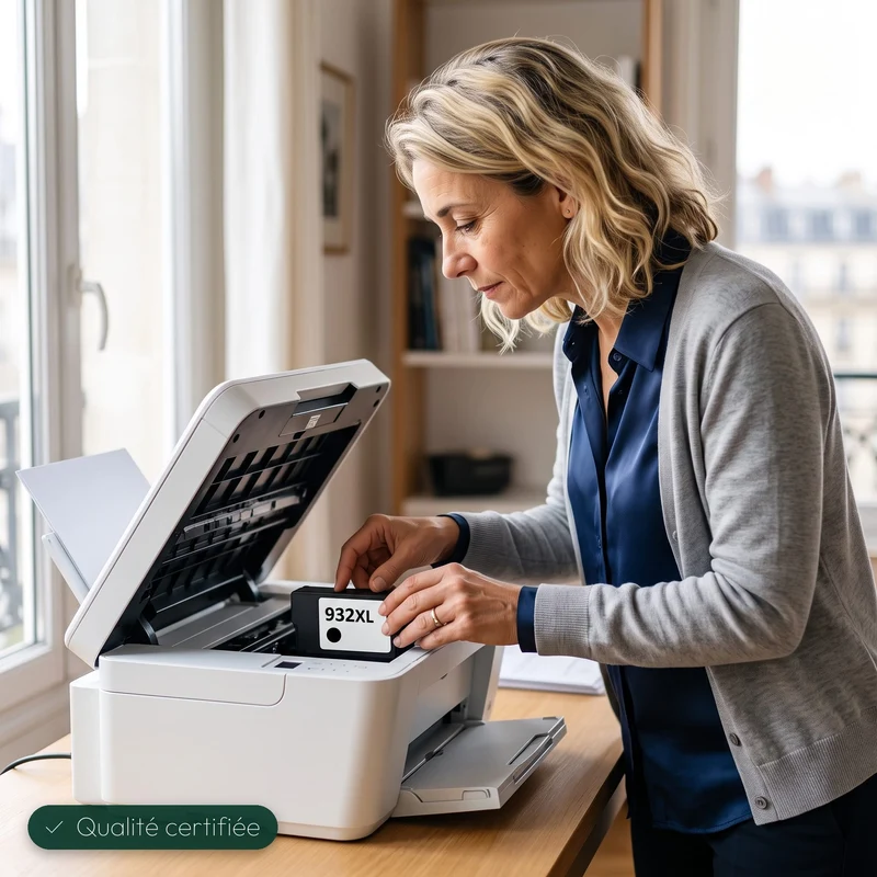 Cartouche HP 932 XL Noir: OfficeJet 6100, 6600, 6700