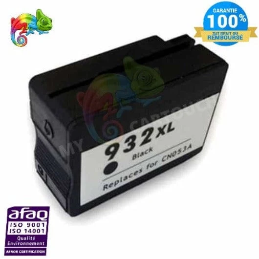 Cartouche HP 932 XL Noir: OfficeJet 6100, 6600, 6700