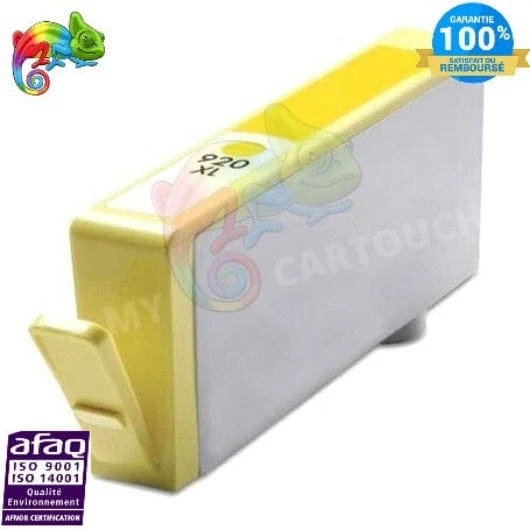 Cartouche HP 920 XL Jaune — OfficeJet 6000, OfficeJet 6500