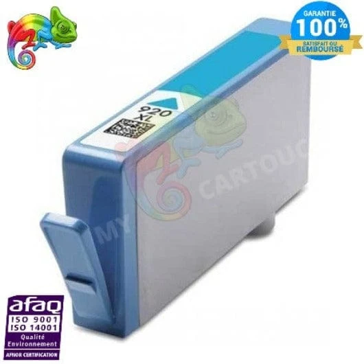 Cartouche HP 920 XL Cyan — OfficeJet 6000, OfficeJet 6500