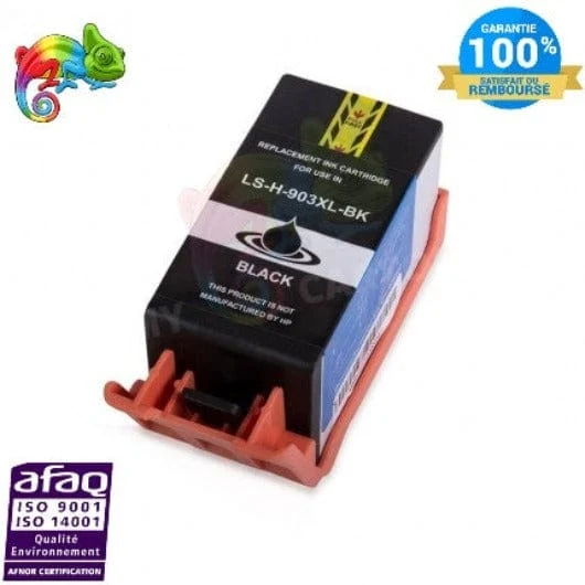 Cartouche HP 903 XL Noir — OfficeJet Pro 6950, 6960, 6970
