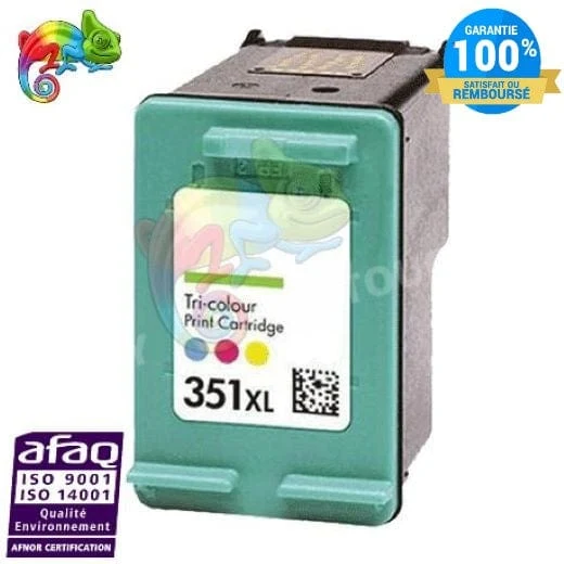 Cartouche HP 351 XL Couleur — OfficeJet J5780, PSC 4400