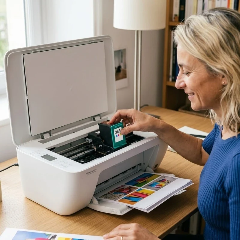 Cartouche HP 343 Couleur — DeskJet 460, DeskJet 5700