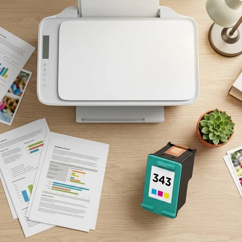 Cartouche HP 343 Couleur — DeskJet 460, DeskJet 5700