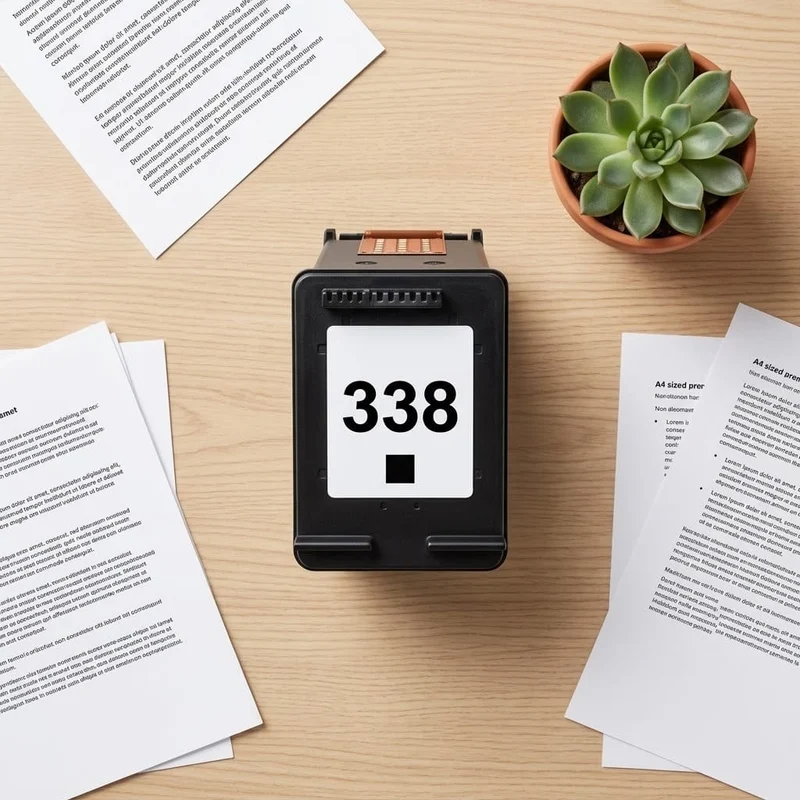 Cartouche HP 338 Noir — DeskJet 460, DeskJet 5700