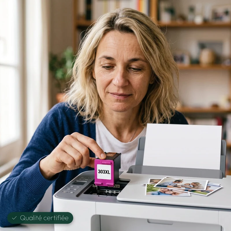 Cartouche HP 303 XL Couleur — Deskjet 1110, Deskjet 3630