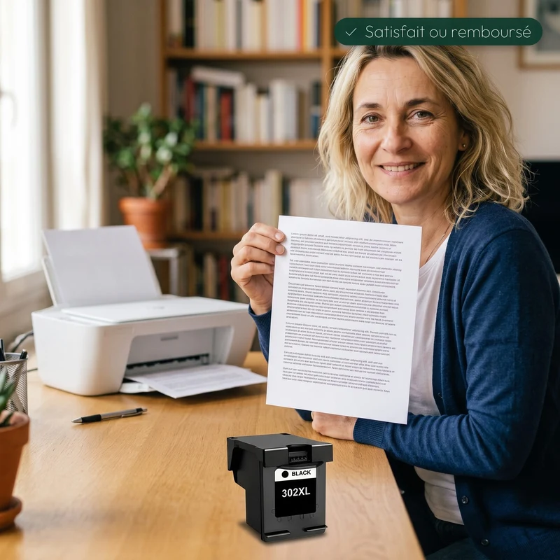 Cartouche HP 302 XL Noir — DeskJet 1110, DeskJet 1112