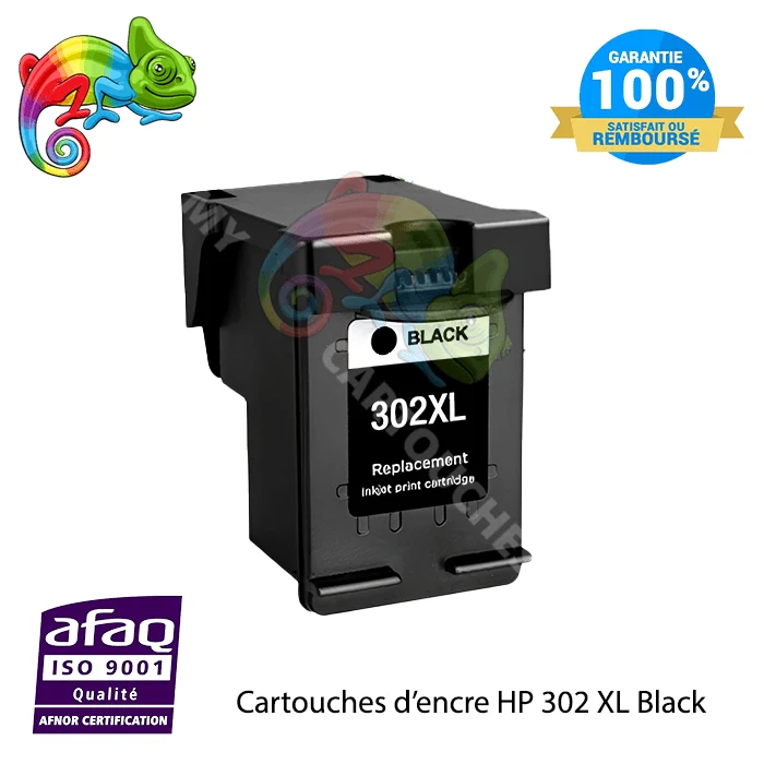 Cartouche HP 302 XL Noir — DeskJet 1110, DeskJet 1112