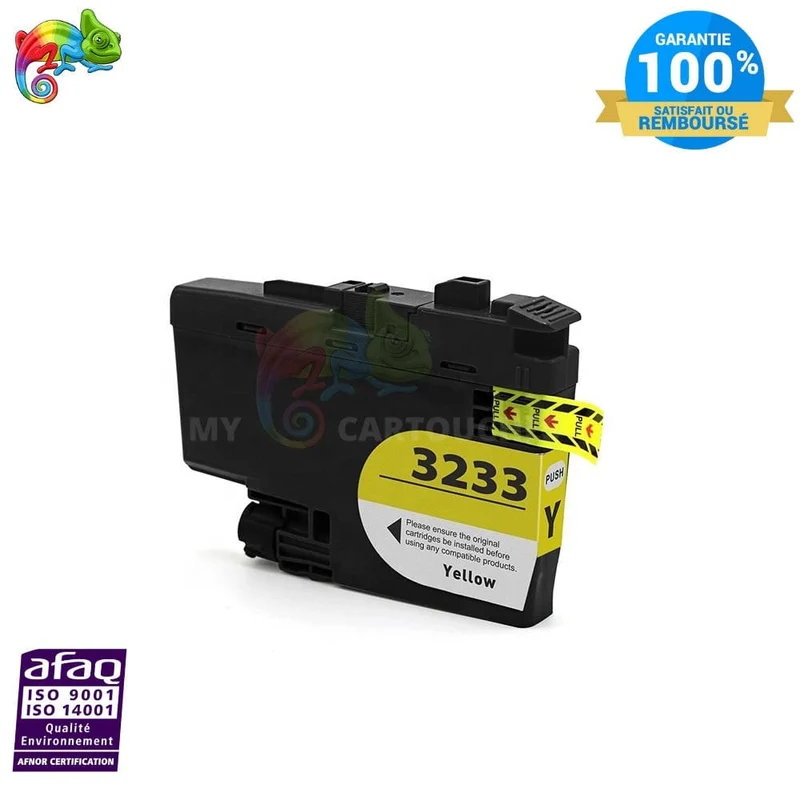Cartouche Brother LC-3233 Jaune: Brother DCP-J1100DW, MFC-J1300DW