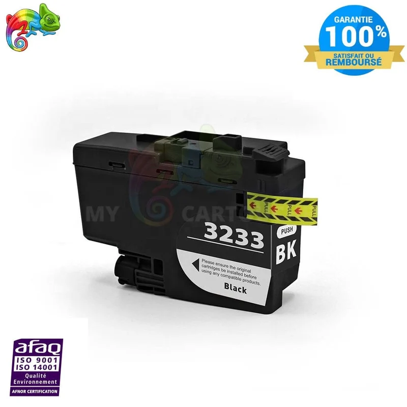Cartouche Brother LC-3233 Noir: Brother DCP-J1100DW, MFC-J1300DW