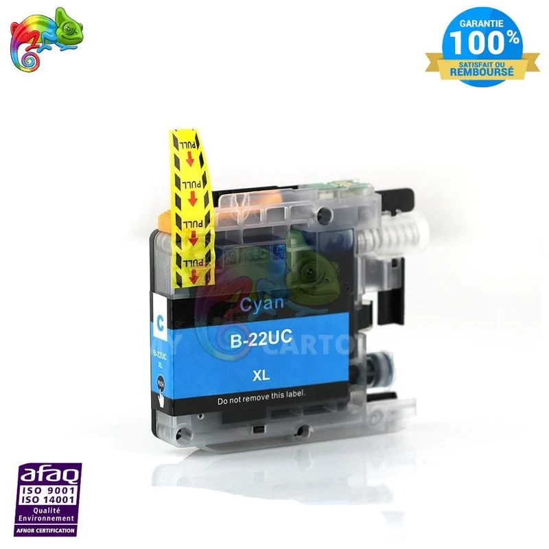 Cartouche Brother LC-22UC XL Cyan: Brother DCP-J785DW, MFC-J985DW