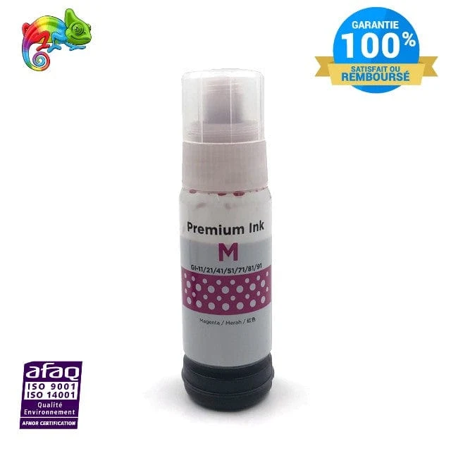 Flacon Encre Canon GI-51 Magenta: PIXMA G 1520, G 2520