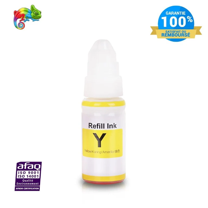 Flacon Encre Canon GI-590 Jaune: PIXMA G1500, G3500
