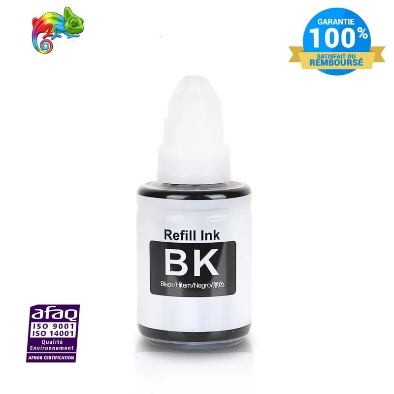 Flacon Encre Canon GI-590 Noir: PIXMA G1500, G3500