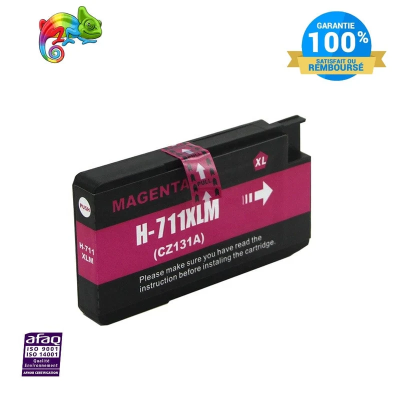 Cartouche HP 711 XL Magenta CZ131A: DesignJet T 120, T 520