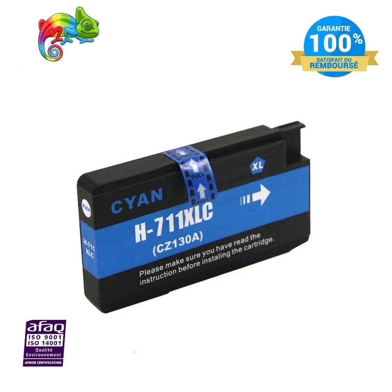 Cartouche HP 711 XL Cyan CZ130A: DesignJet T 120, T 520