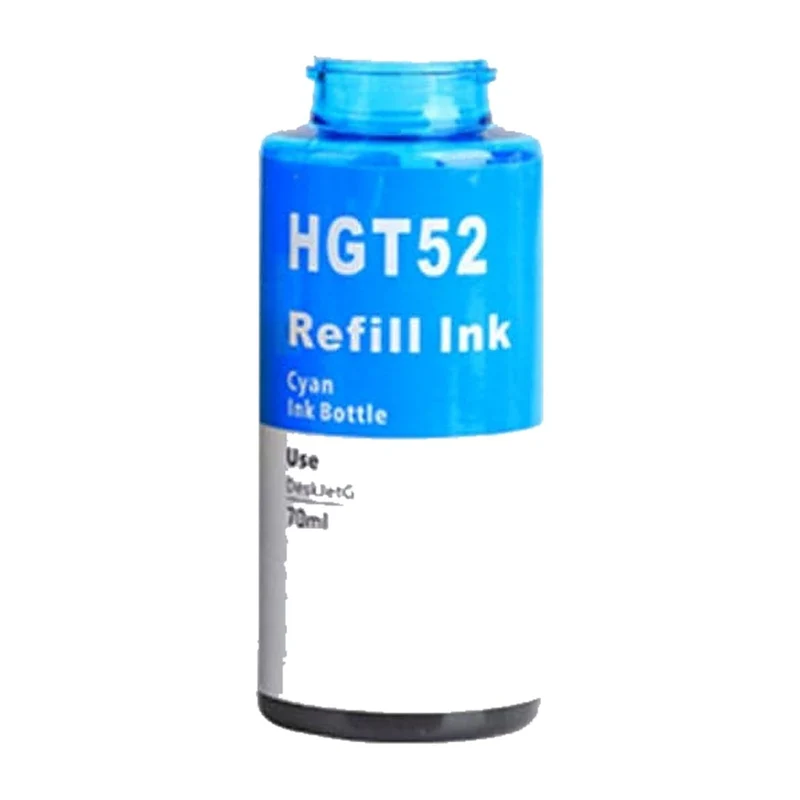 Flacon Encre HP 51/52/53 Cyan: Ink Tank 310, 315, 410