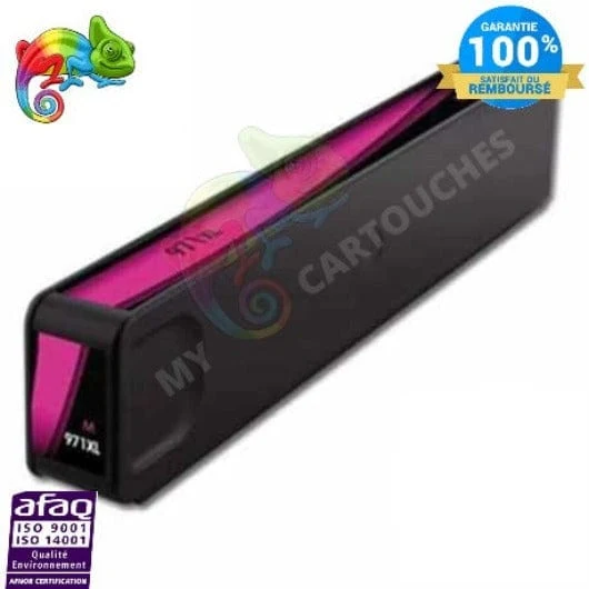 Cartouche HP 971 XL Magenta: OfficeJet Pro X451dw, X476dw, X551dw