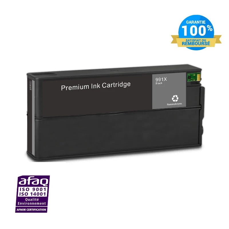 Cartouche HP 991 XL Noir M0K02AE: PageWide Pro 750, MFP 777 z