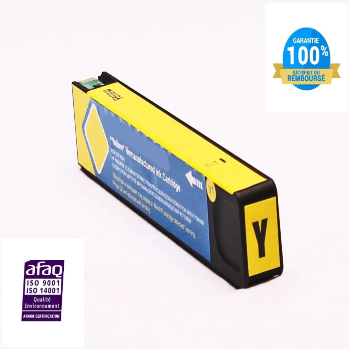 Cartouche HP 980 XL Jaune D8J09A: OfficeJet Enterprise Color X 550