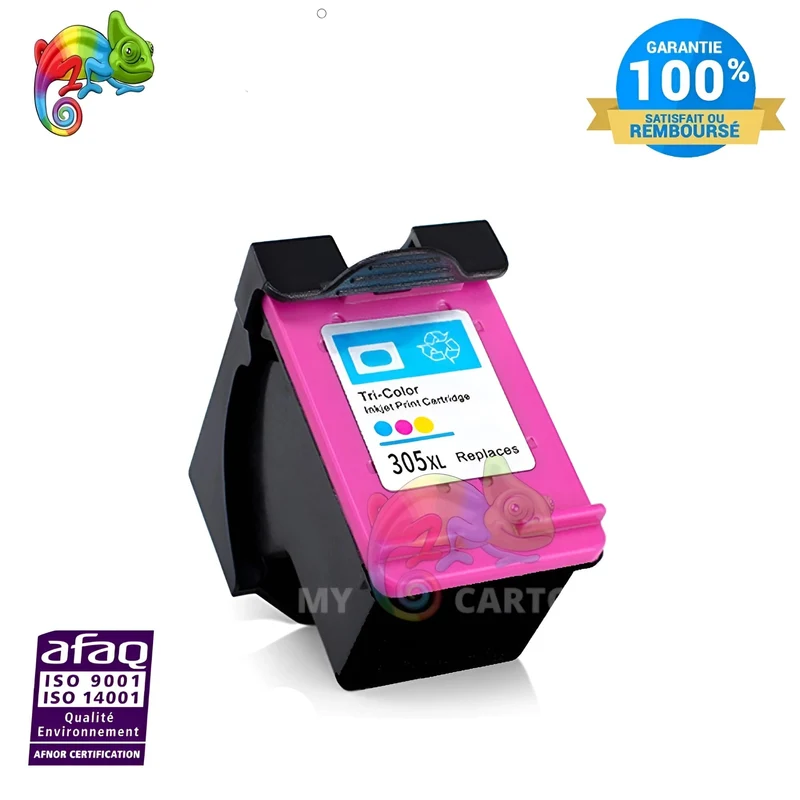 Compatible HP 305 XL - Couleur - Niveau d'encre