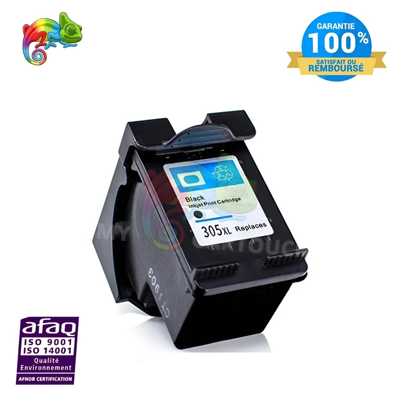 Cartouche D'encre Compatible HP 305 XL - Noir - Niveau d'encre