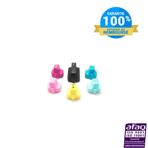 Pack 6 Cartouches HP 363 XL (Noir + 5 Couleurs): PhotoSmart C5180, C6180