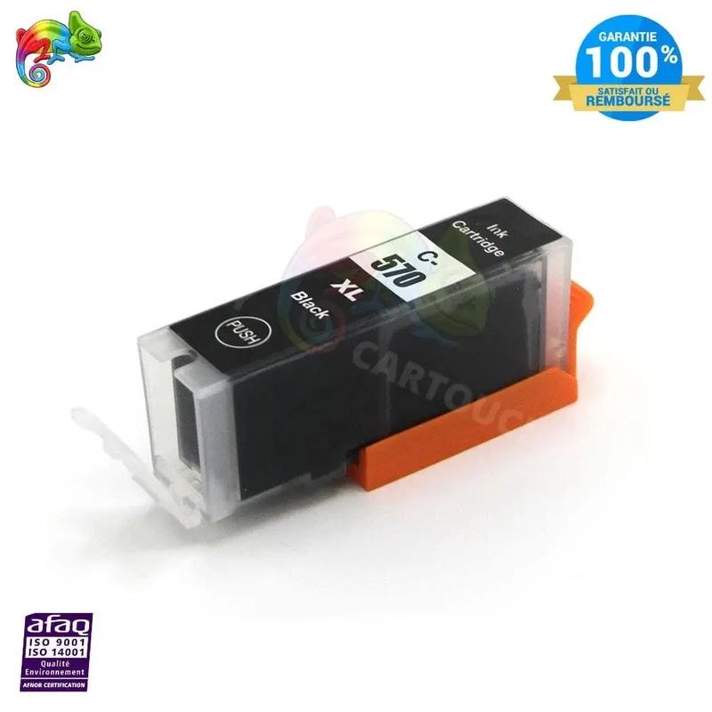 Cartouche Canon PG-570 XL Noir: PIXMA MG5750, MG6850, TS5050