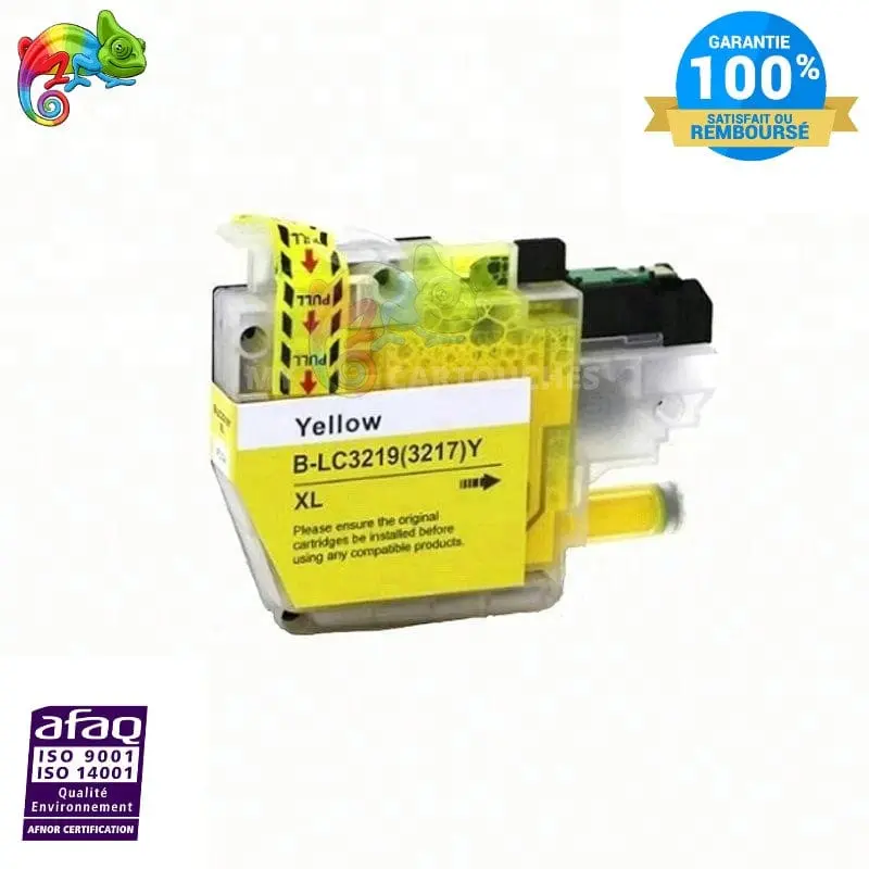 Cartouche Brother LC-3217/3219 XL Jaune — MFC-J5330DW, MFC-J6530DW