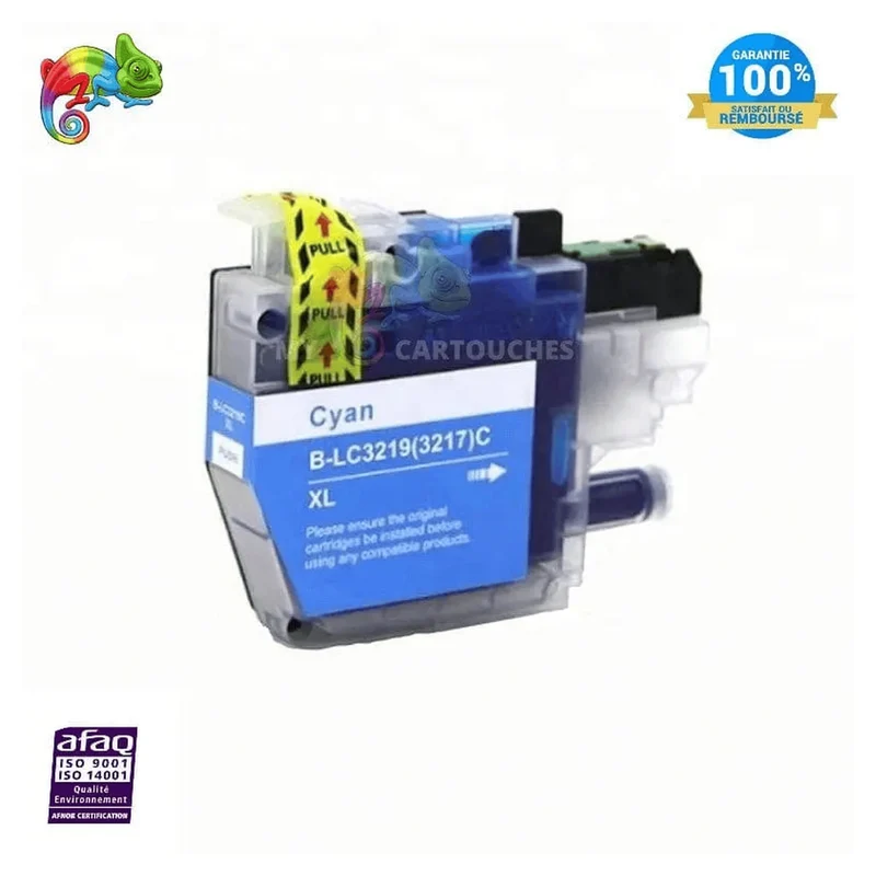 Cartouche Brother LC-3217/3219 XL Cyan — MFC-J5330DW, MFC-J6530DW