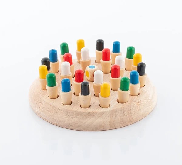 Jeu éducatif de mémoire en bois 26 pièces - Livraison Gratuite