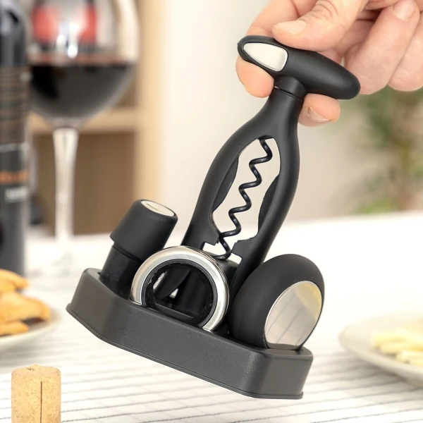 Accessoires de vins avec tire-bouchon inclus - Livraison Offerte