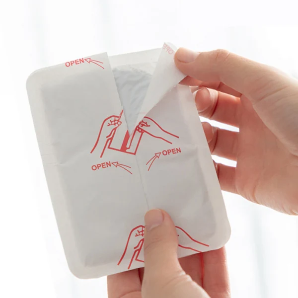 Pack de 4 patchs chauffants corporels adhésifs - Livraison Offerte