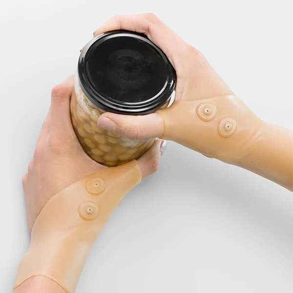 Pack de 2 protèges poignets de compression avec points magnétiques - livraison offerte