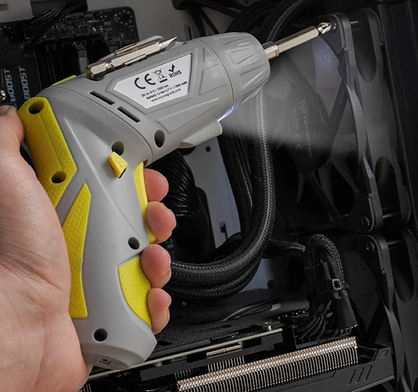 Tournevis Électrique Sans Fil Multifonction avec Accessoires 33 Pièces - Livraison offerte