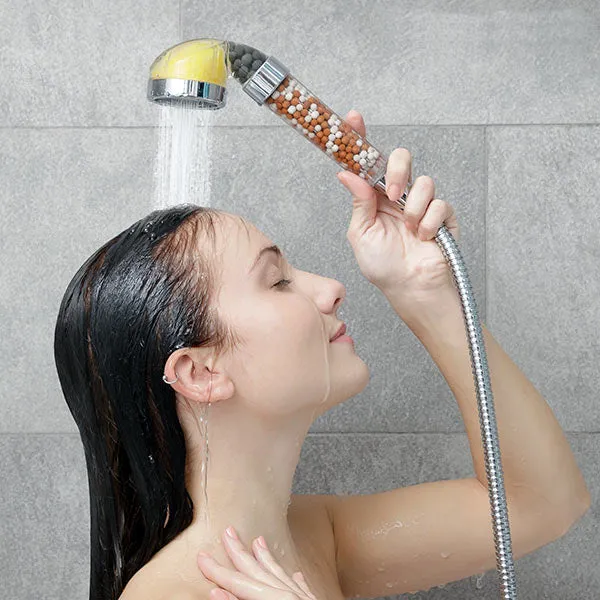 Douche Écologique Multifonction avec Huiles Essentielles et Minéraux - Livraison offerte