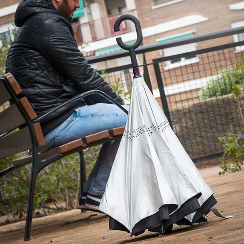 Parapluie à Fermeture Inversée - Livraison Offerte