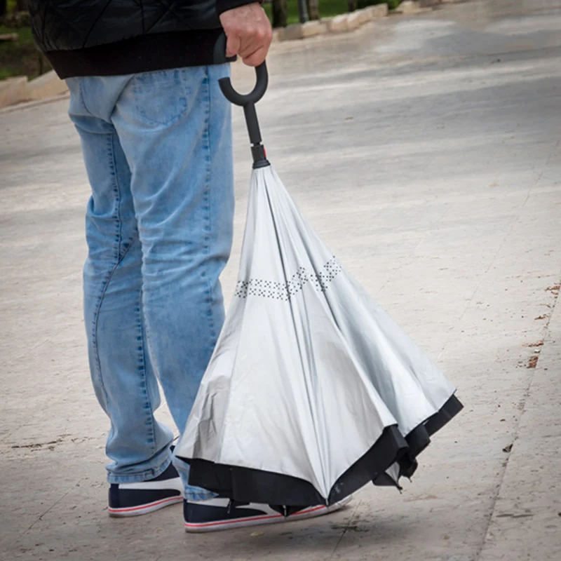 Parapluie à Fermeture Inversée - Livraison Offerte