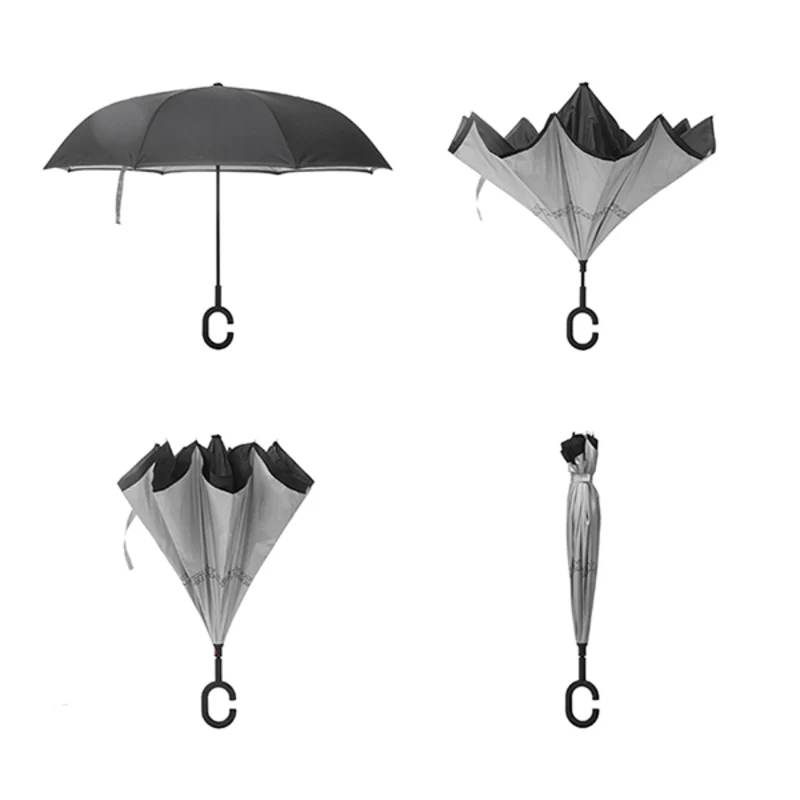 Parapluie à Fermeture Inversée - Livraison Offerte