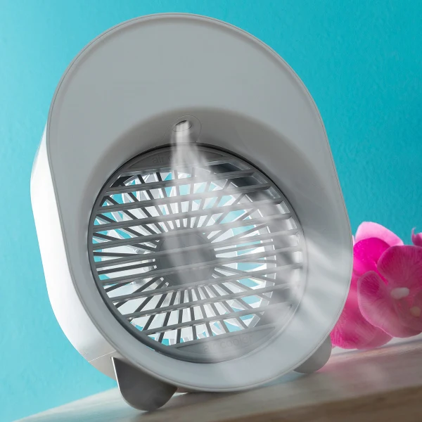 Mini-climatiseur humidificateur a ultrason avec led - Livraison Offerte