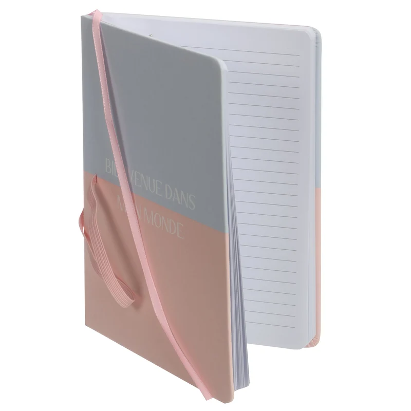 Carnet bicolore A5 - Bleu