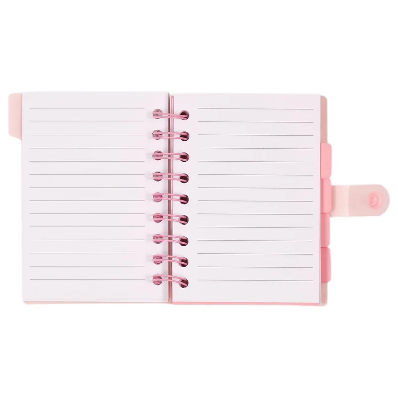 Mini carnet pastel avec intercalaires