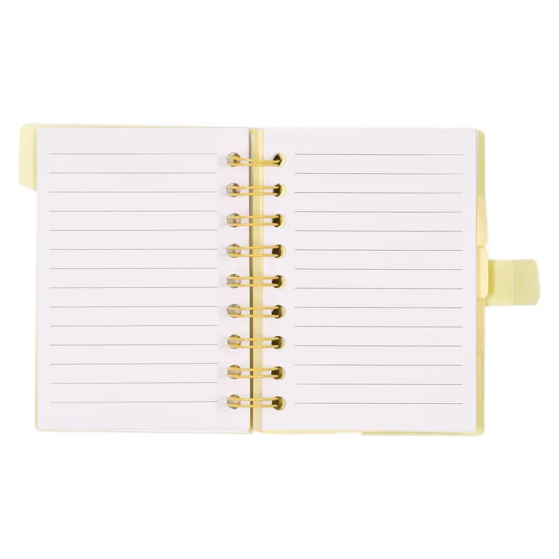 Mini carnet pastel avec intercalaires