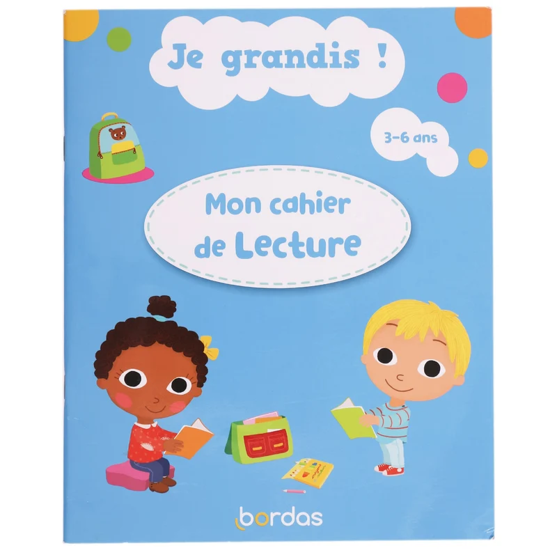 Mon cahier de lecture Je grandis