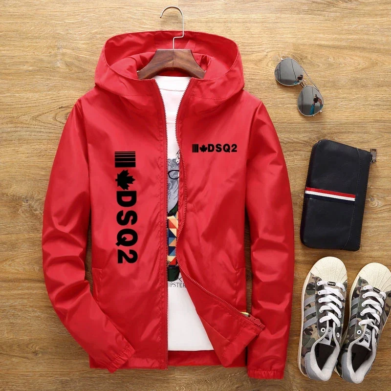 DSQ2 Canada - Veste imperméable - Modèle Mixte