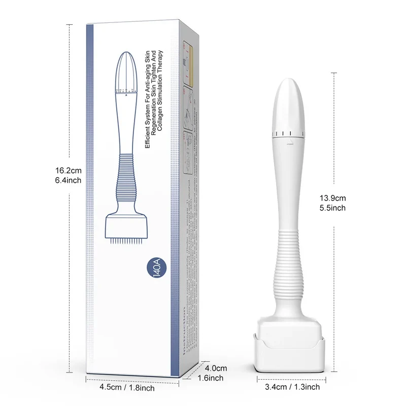 DermaStamp réglable 0-3.0 mm Visage et Cheveux