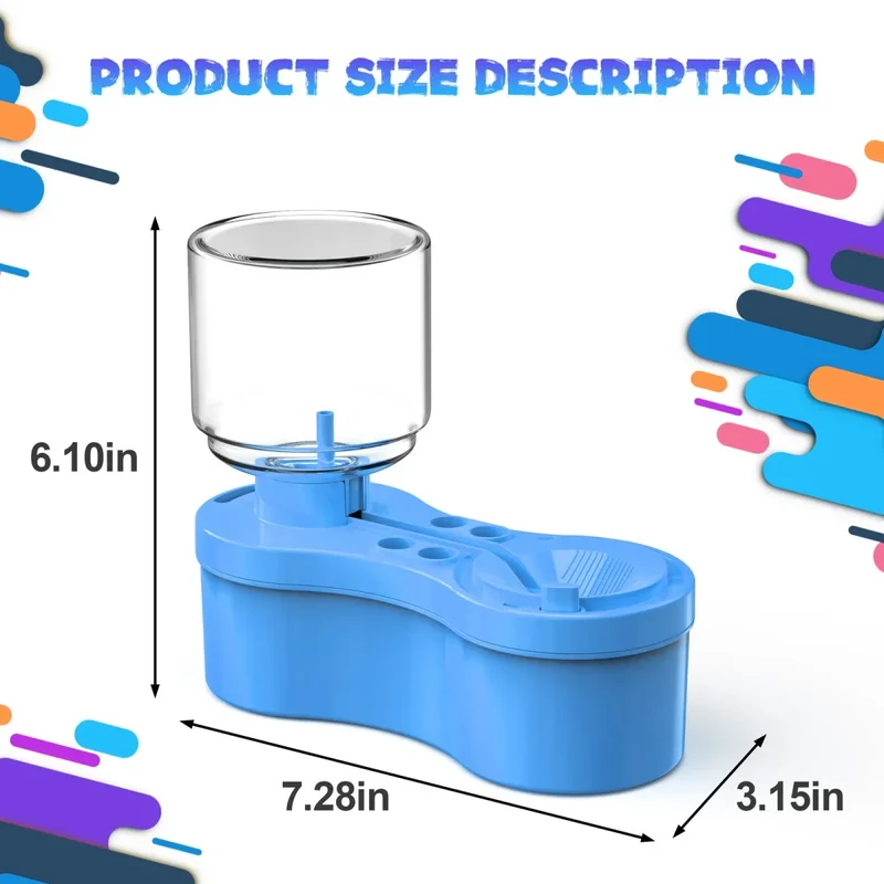 Nettoyeur de pinceau de peinture avec réservoir