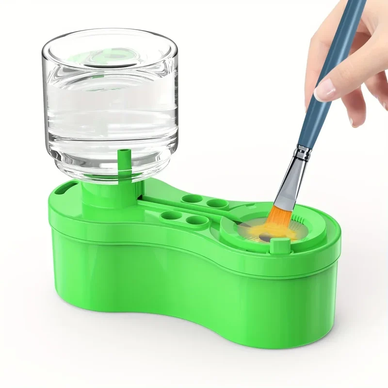 Nettoyeur de pinceau de peinture avec réservoir